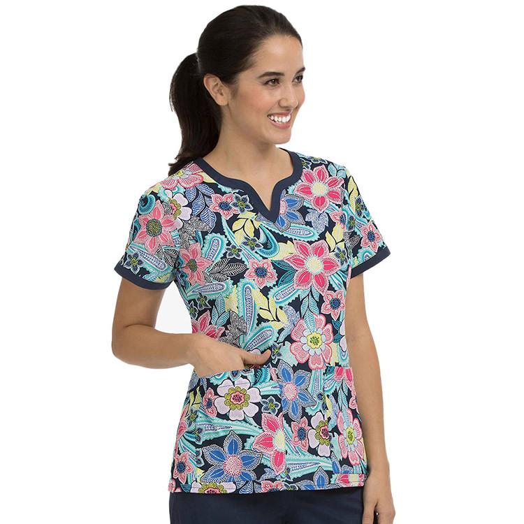 Med Couture Ella Tropical Treasure Print Tops - Parker's Clothing & Gifts