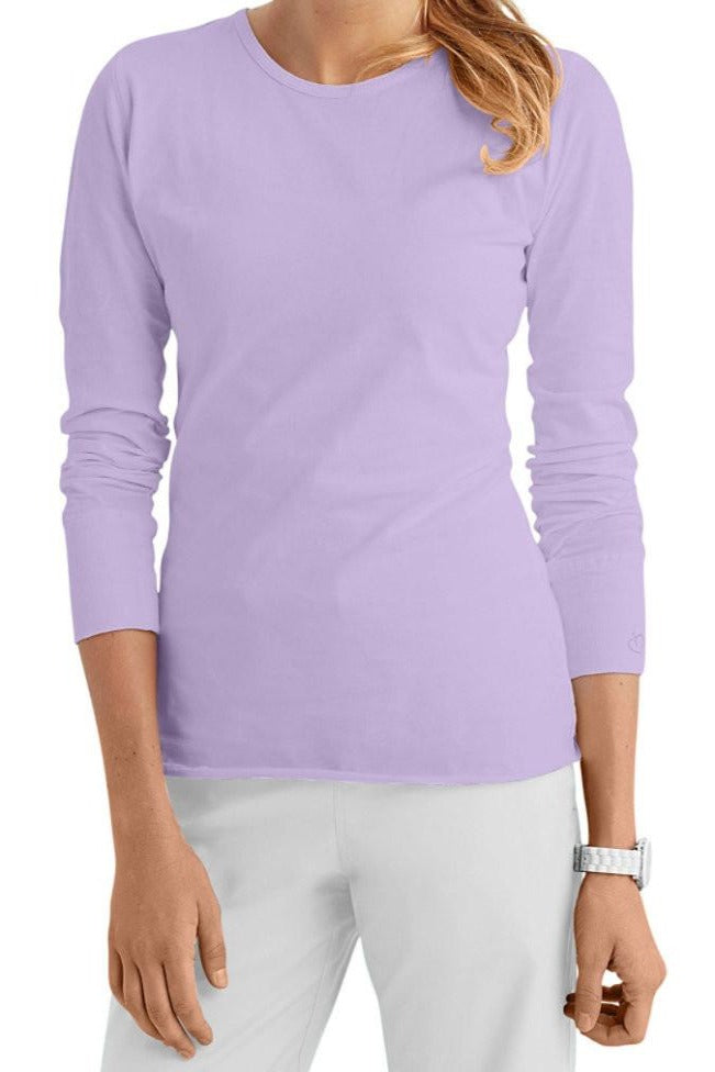Med Couture Peaches Long Sleeve Tee in Peri at Parker's Clothing and Shoes.