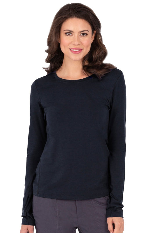 Healing Hands Purple Label Mackenzie Long Sleeve Tee in Black at Parker's Clothing and Shoes.