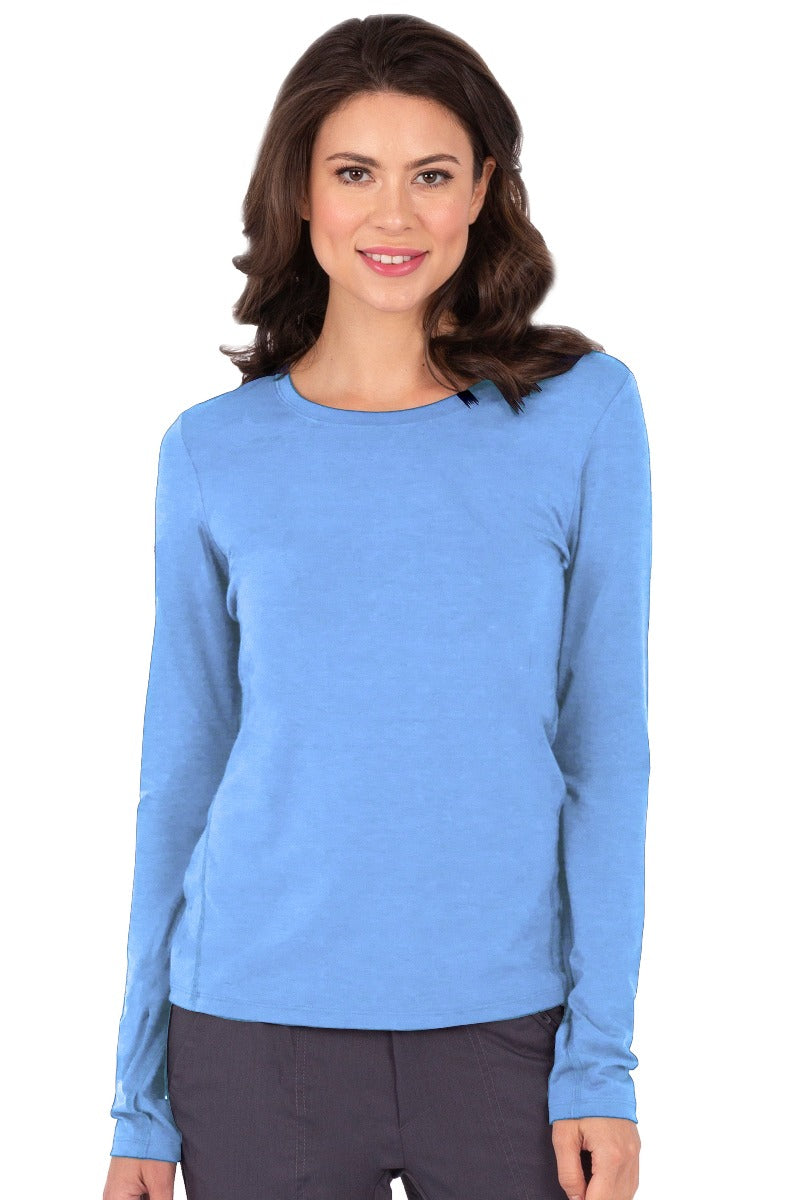 Healing Hands Purple Label Mackenzie Long Sleeve Tee in Ceil at Parker's Clothing and Shoes.