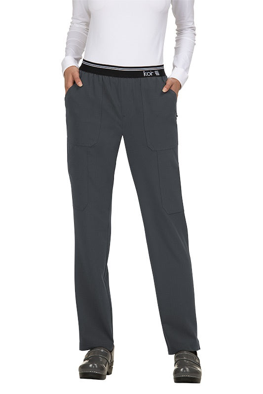 Koi Scrub Pants Next Gen On The Run in Charcoal at Parker's Clothing and Shoes.