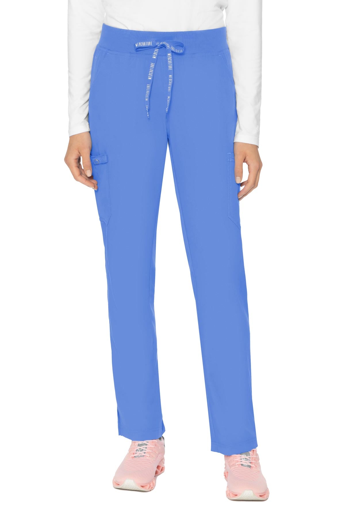 Med Couture Scrub Pants Touch Yoga in Ceil at Parker's Clothing and Shoes.