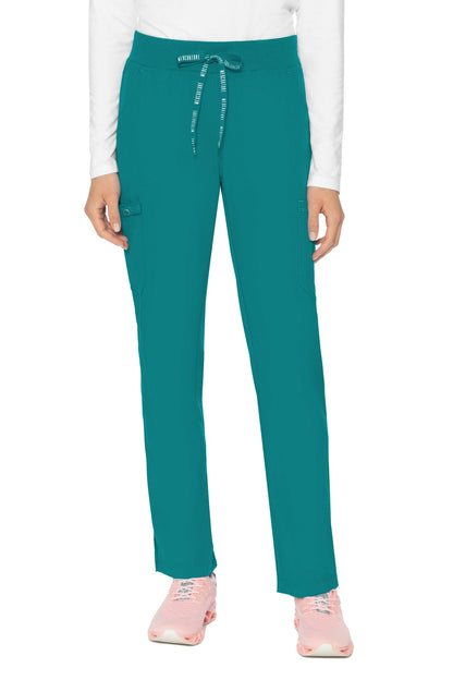 Med Couture Scrub Pants Touch Yoga in Teal at Parker's Clothing and Shoes.