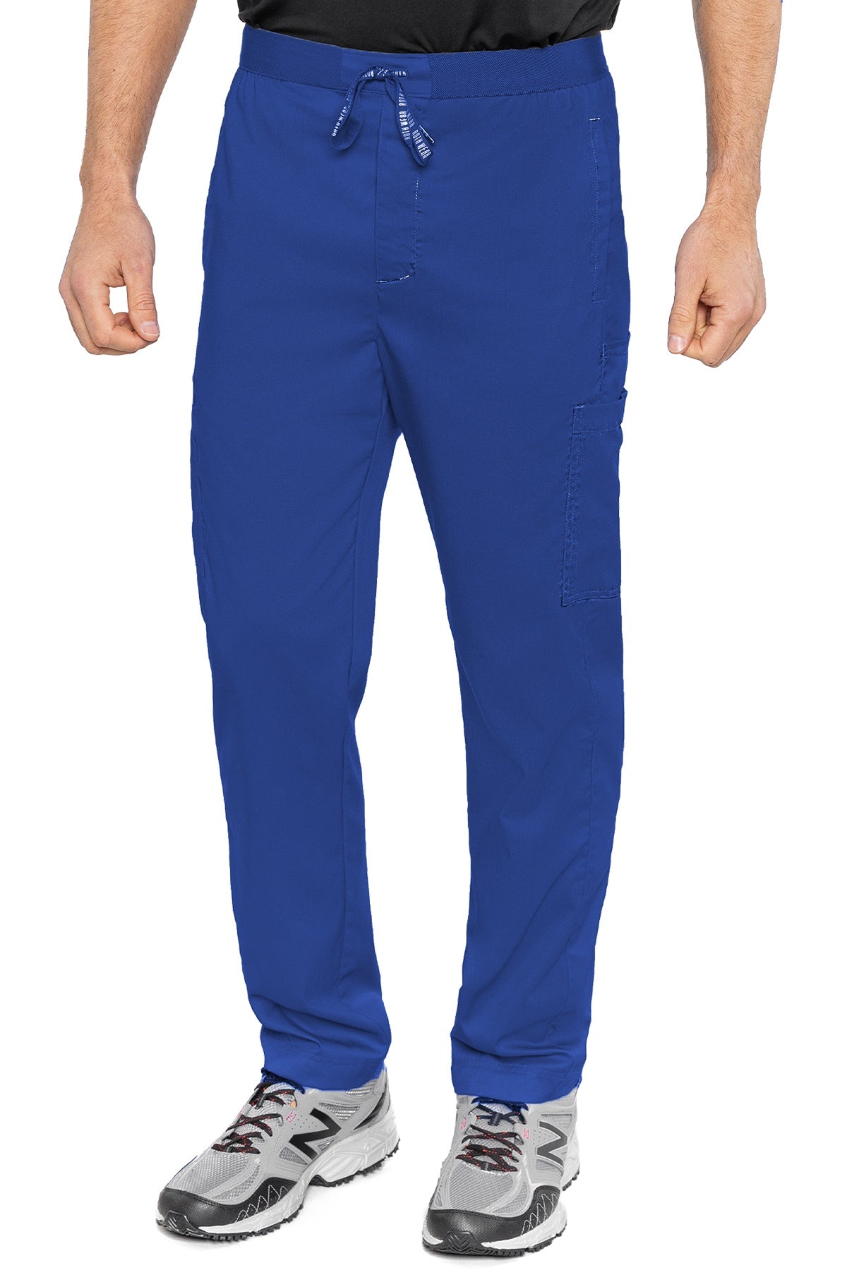 Med Couture Mens Scrub Pants RothWear Hutton Straight Leg in Royal at Parker's Clothing and Shoes.