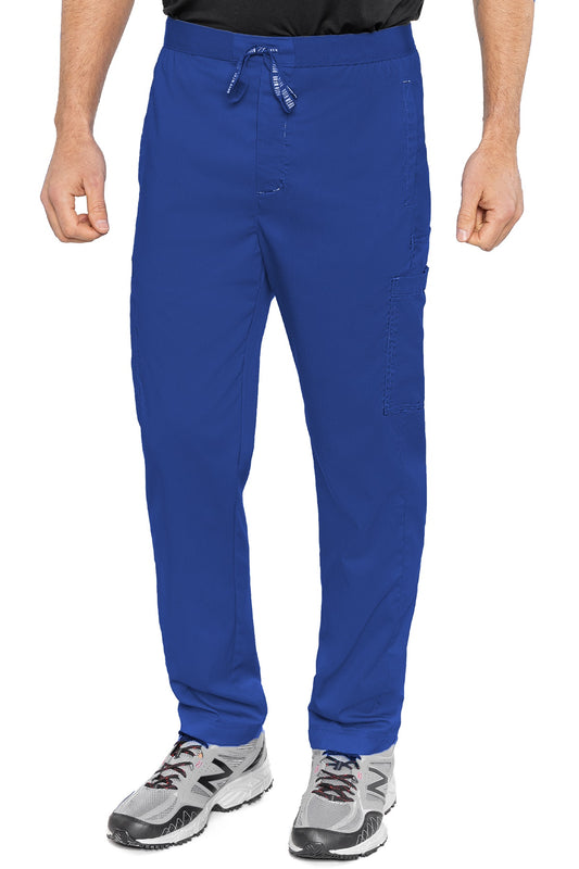 Med Couture Mens Scrub Pants RothWear Hutton Straight Leg in Royal at Parker's Clothing & Scrubs.