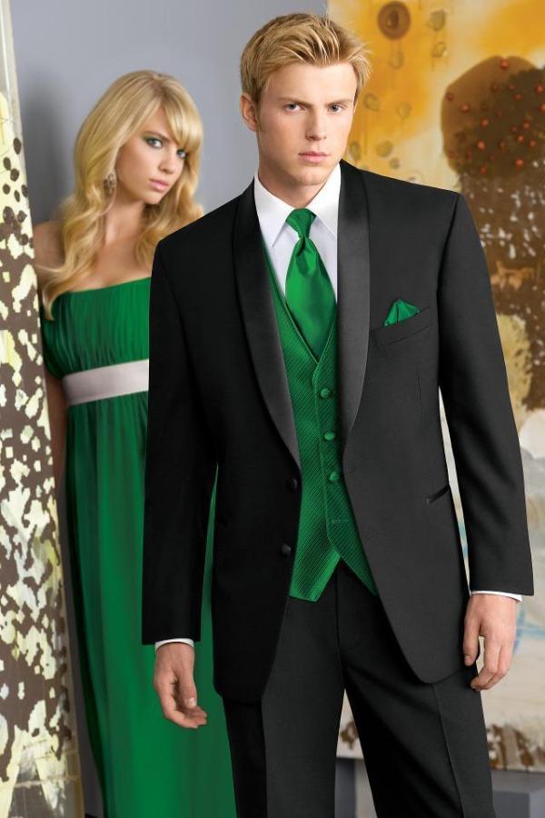 Jim's Formal Wear Tuxedos Platinum Collection Stephen Geoffrey Cyprus Black at Parker's Clothing and Shoes.