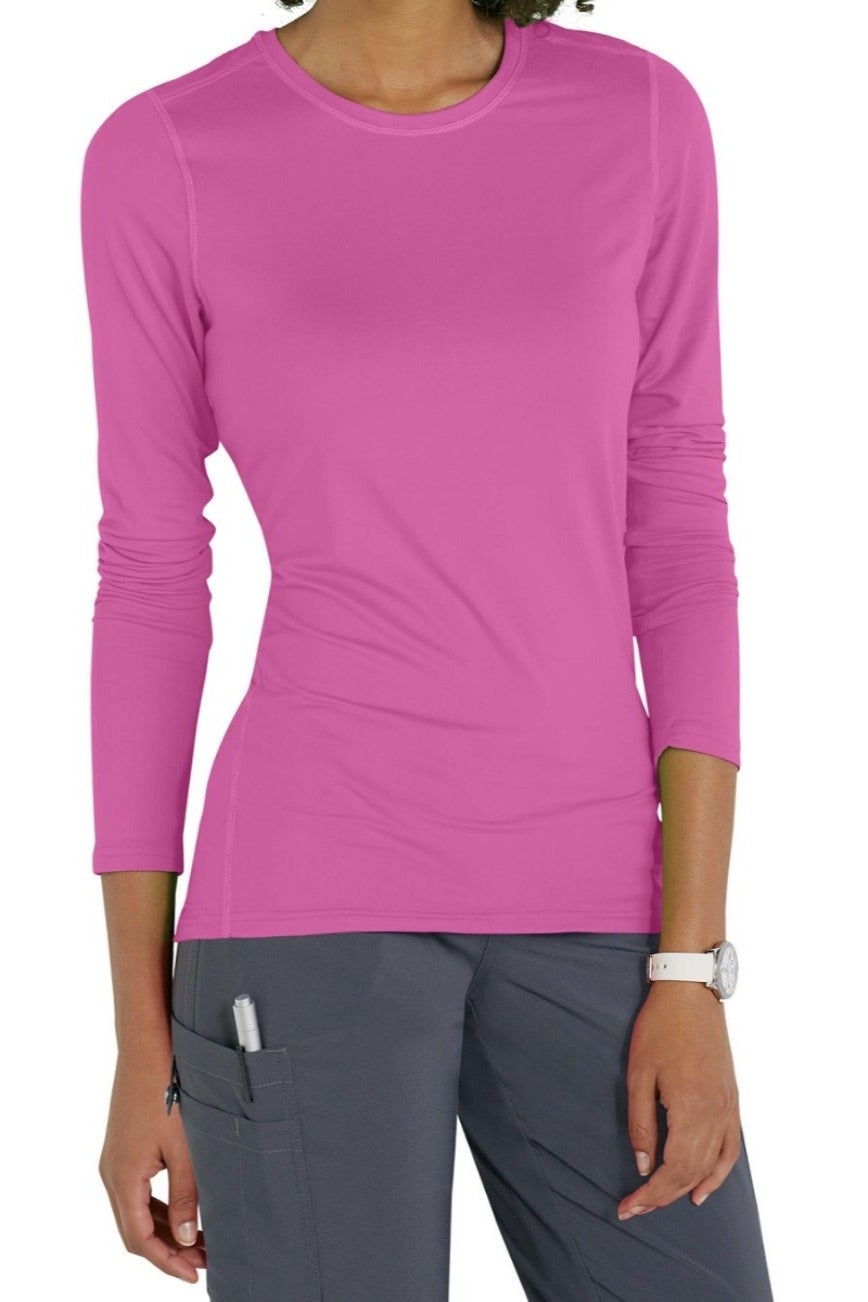 Med Couture Activate Performance Scrub Tee in Lollipop at Parker's Clothing and Shoes.