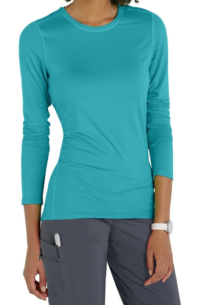 Med Couture Activate Performance Scrub Tee in Aquamarine at Parker's Clothing and Shoes.