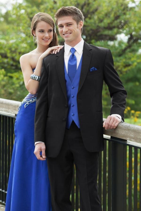 Jim's Formal Wear Tuxedos Platinum Collection Stephen Geoffrey Emerson Black at Parker's Clothing and Shoes.