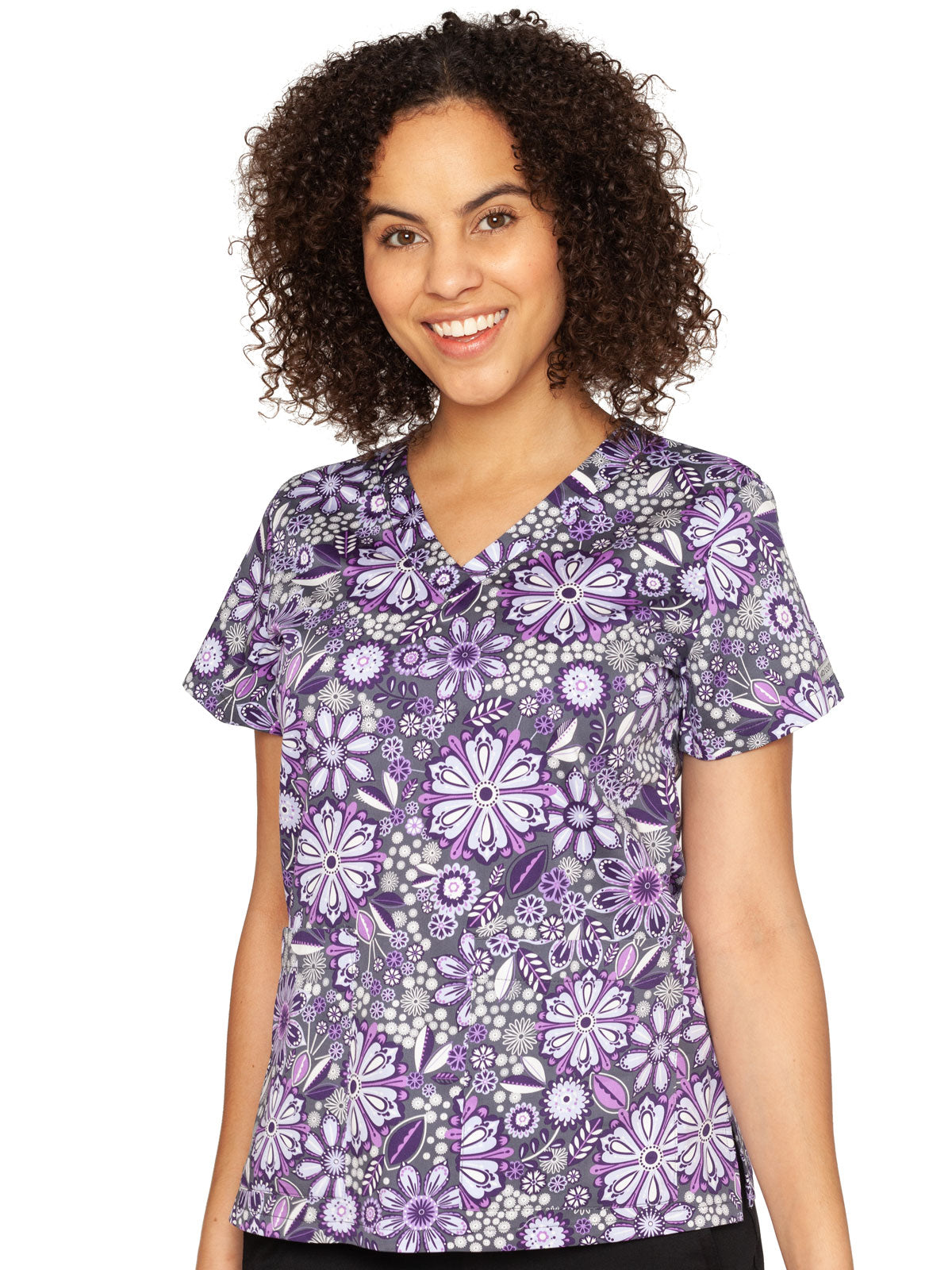 Med Couture Vicky Print Tops Assorted Petals