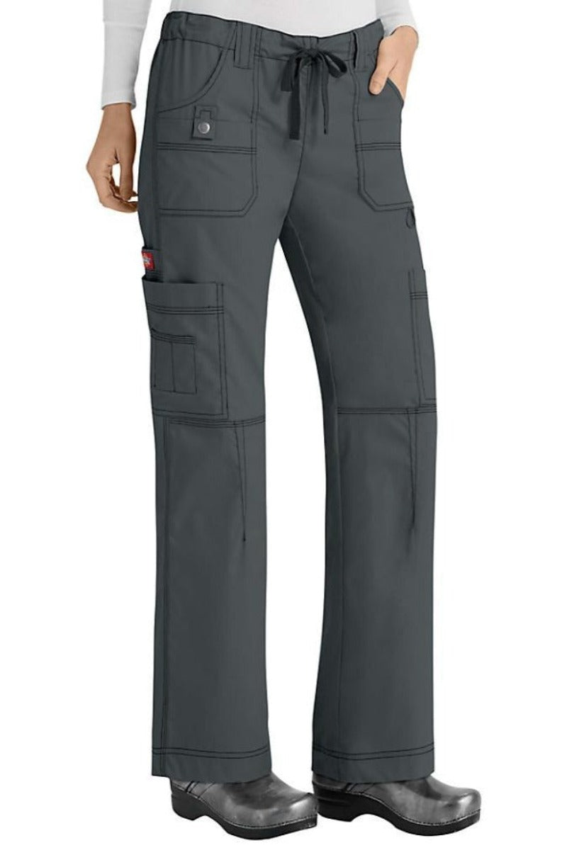 Dickies Scrub Pants Gen Flex 857455 in Pewter at Parker's Clothing and Shoes.