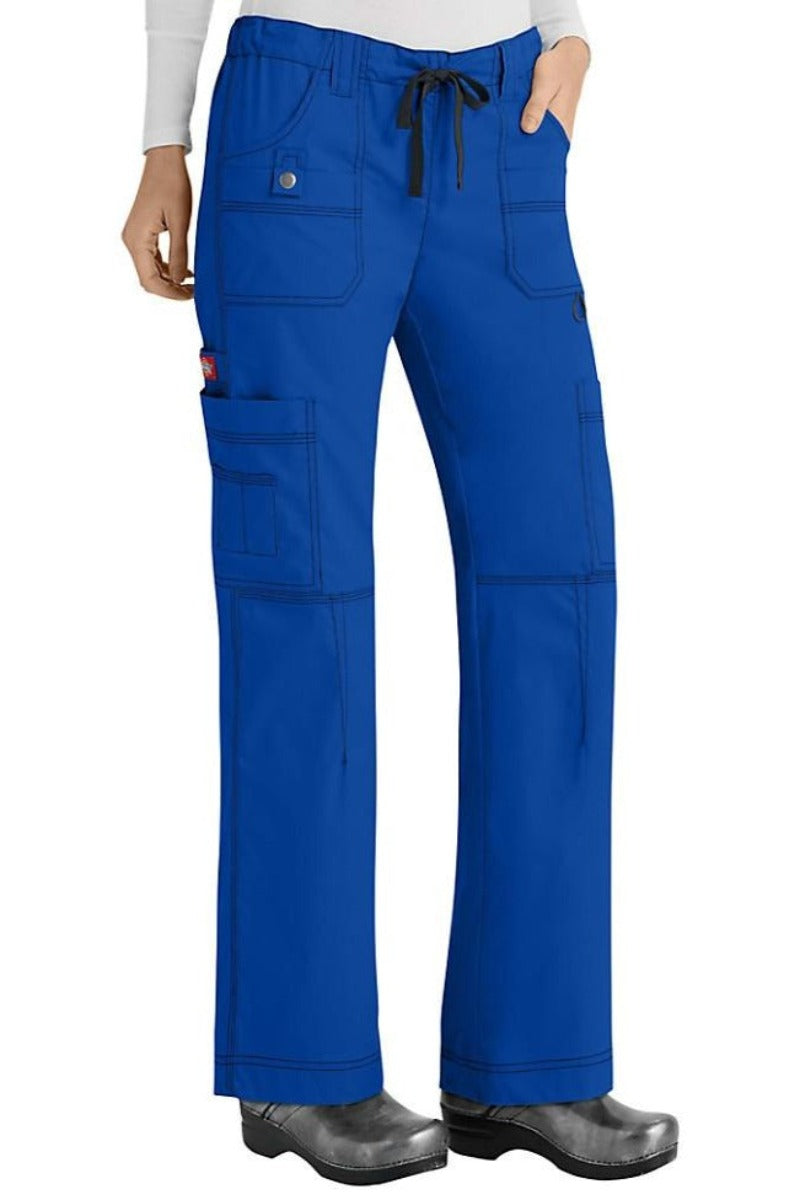 Dickies Scrub Pants Gen Flex 857455 in Royal at Parker's Clothing and Shoes.