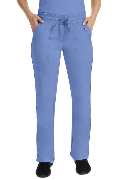 Healing Hands Petite Scrub Pants Purple Label Tanya in Ceil at Parker's Clothing & Scrubs.