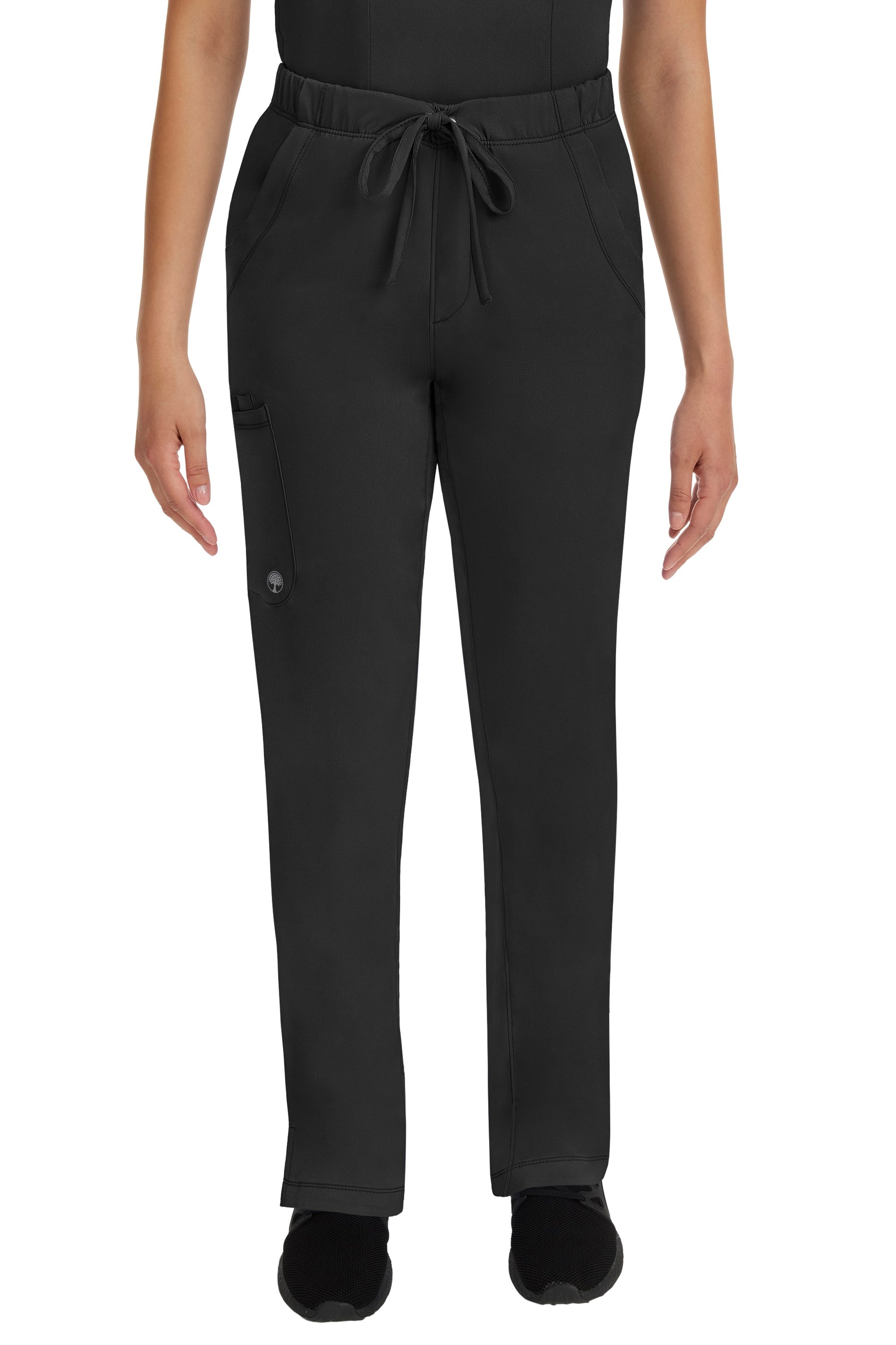 Healing Hands HH Works Rebecca Tall Scrub Pant in Black at Parker's Clothing and Shoes.