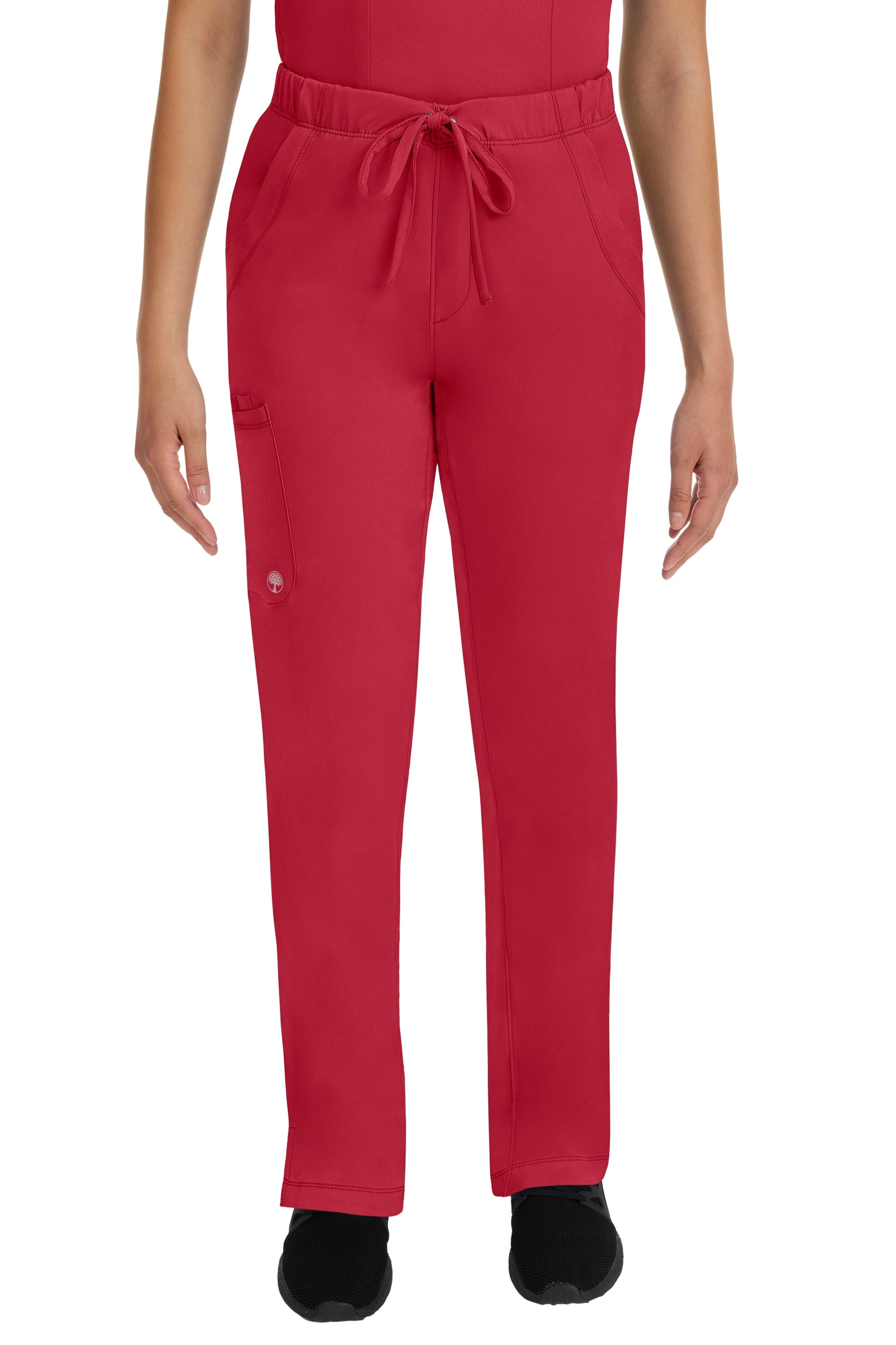 Healing Hands HH Works Rebecca Tall Scrub Pant in Red at Parker's Clothing and Shoes.