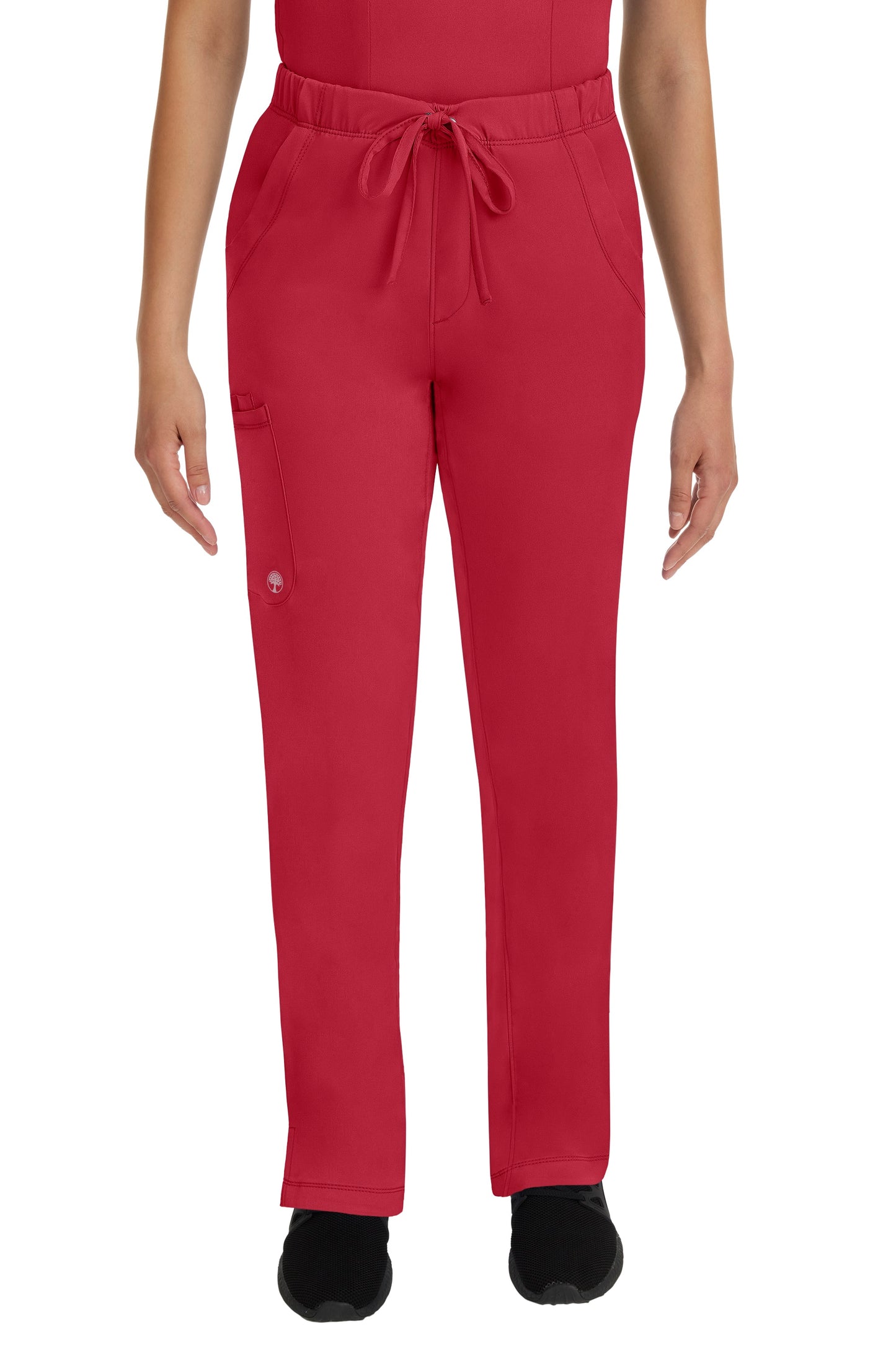 Healing Hands Scrubs HH Works Rebecca Petite Scrub Pant in Red at Parker's Clothing and Shoes.