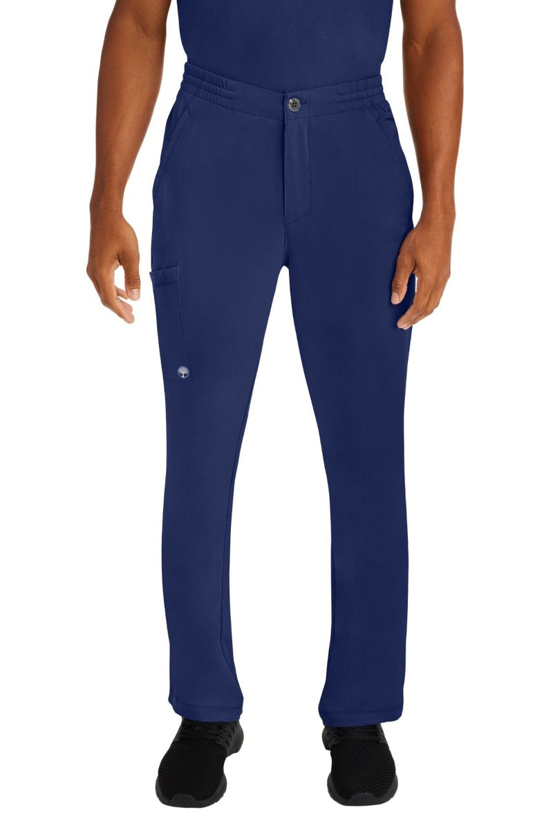 Healing Hands HH Works Ryan Mens Scrub Pant in Navy at Parker's Clothing and Shoes.