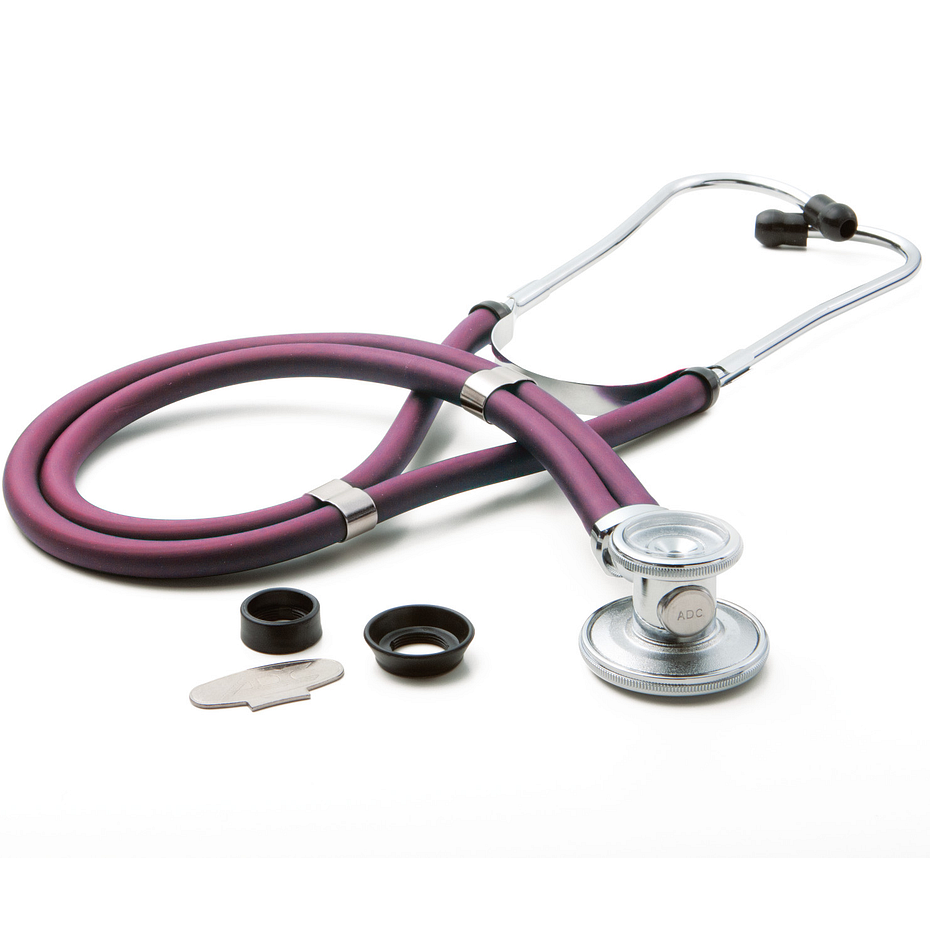 Sprague-Rappaport Stethoscope in boysenberry at Parker's Clothing and Shoes.