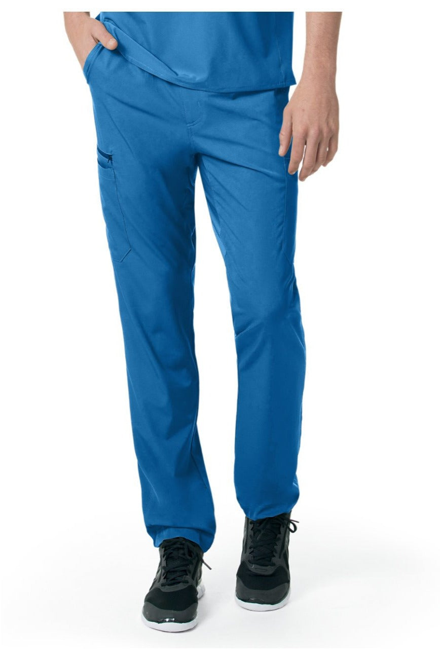 Carhartt Liberty Mens Scrub Pants Slim Fit Straight Leg C55106 in Royal at Parker's Clothing and Shoes