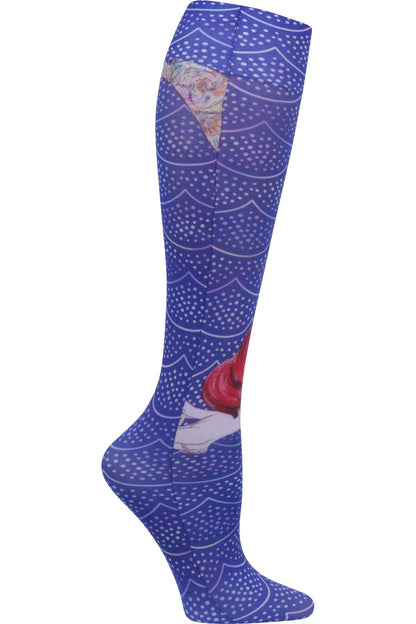 Cherokee Fashion Support Mild Compression Socks 8-15 mmHG Under The Sea at Parker's Clothing and Shoes.