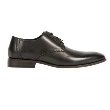 Frederico Leone Hudson Mens Shoes in Black at Parker's Clothing and Shoes.