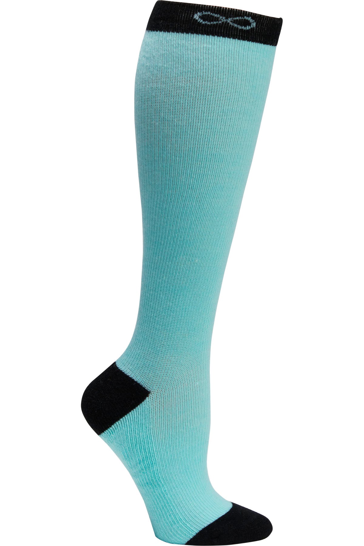 Cherokee Moderate Compression Socks Infinity Kickstart 15-20 mmHg Aruba Blue at Parker's Clothing and Shoes.