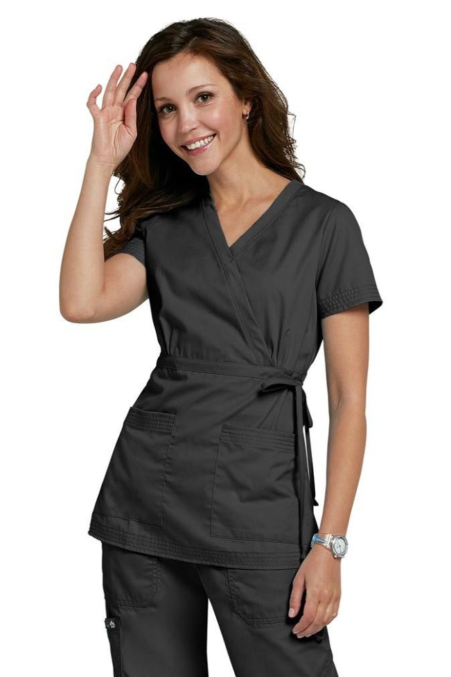 Koi Scrub Top Katelyn in Black At Parker's Clothing and Shoes.