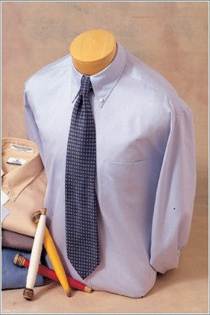 Thomas Dylan Dress Shirt Button Down Collar in Blue at Parker's Clothing and Shoes.