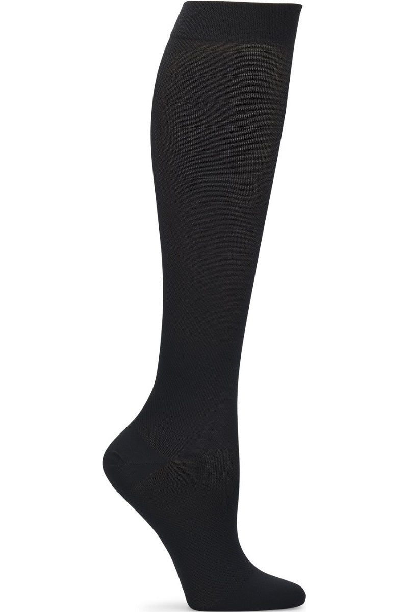 Nurse Mates Lightweight and breathable everyday compression socks with 12 - 14 mmHg Graduated Compression in  black at Parker's Clothing and Shoes.