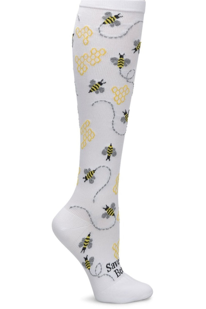 Nurse Mates Mild Compression Socks 12-14 mmHg at Parker's Clothing and Shoes. Compression socks for nursing. Mild compression socks. Save The Bees