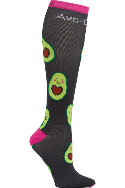 Cherokee Print Support Mild Compression Socks 8-12 mmHg Avo Cuddle at Parker's Clothing and Shoes