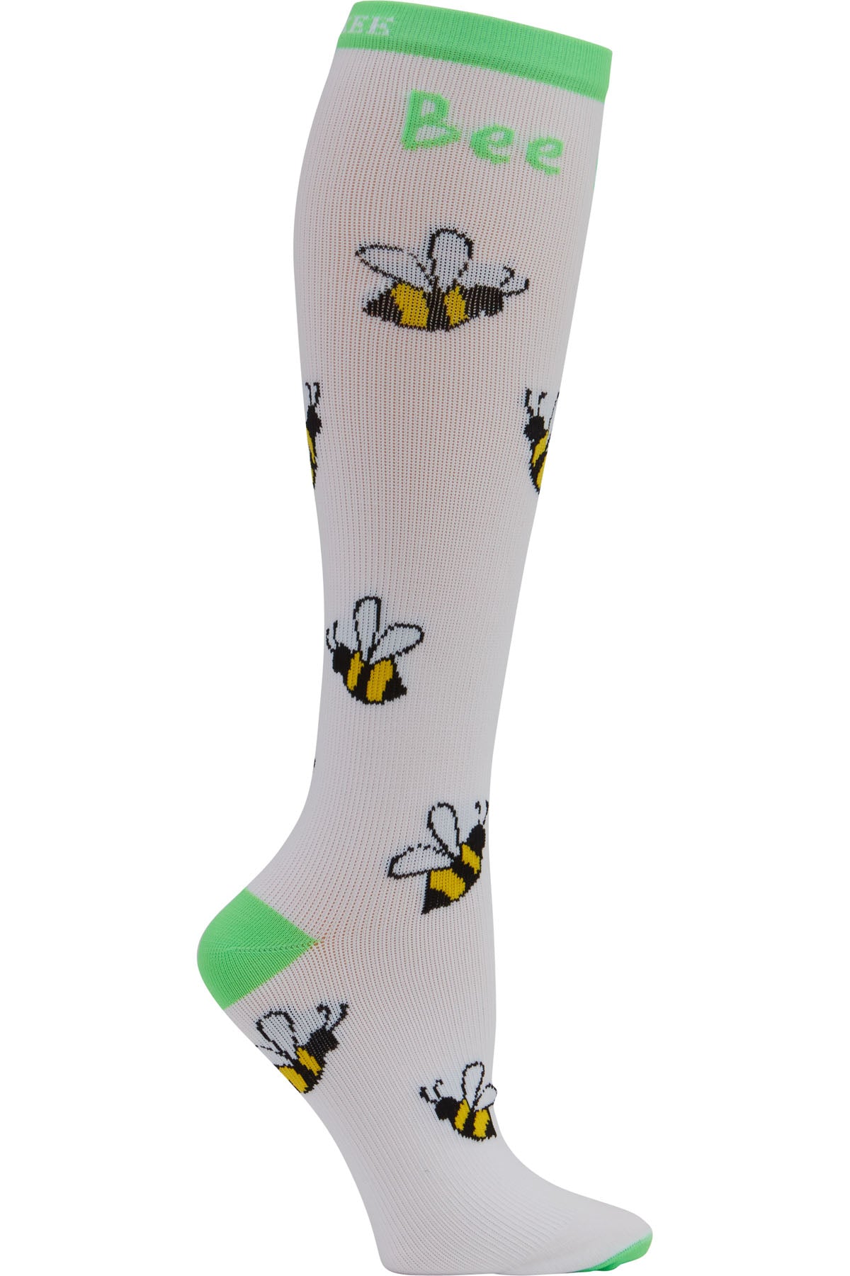 Cherokee Print Support Mild Compression Socks 8-12 mmHg Bee Kind at Parker's Clothing and Shoes