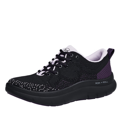Alegria Rok N Roll Roll On Shoes in Plum at Parker's Clothing & Scrubs.