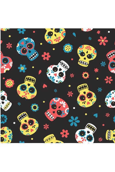 Cutieful Moderate Compression Socks 10-18 mmHg Knit in Print Patterns Sugar Skulls at Parker's Clothing and Shoes.