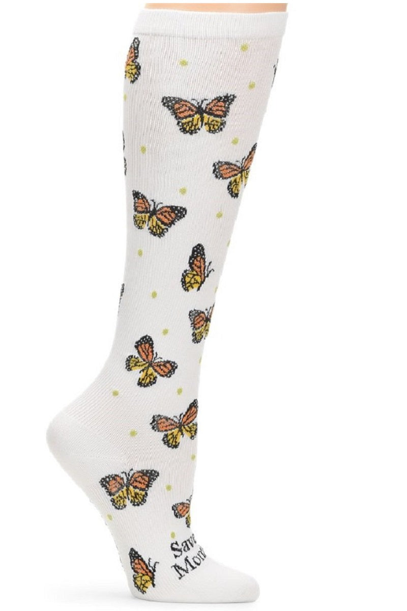 Nurse Mates Mild Compression Socks 12-14 mmHg at Parker's Clothing and Shoes. Compression socks for nursing. Mild compression socks. Save The Monarchs