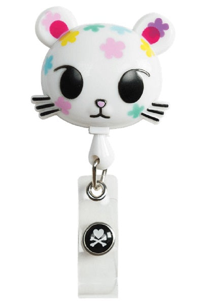 Koi Tokidoki Palette Badge Reel with retractable cord and snap badge holder at Parker's Clothing and Shoes.