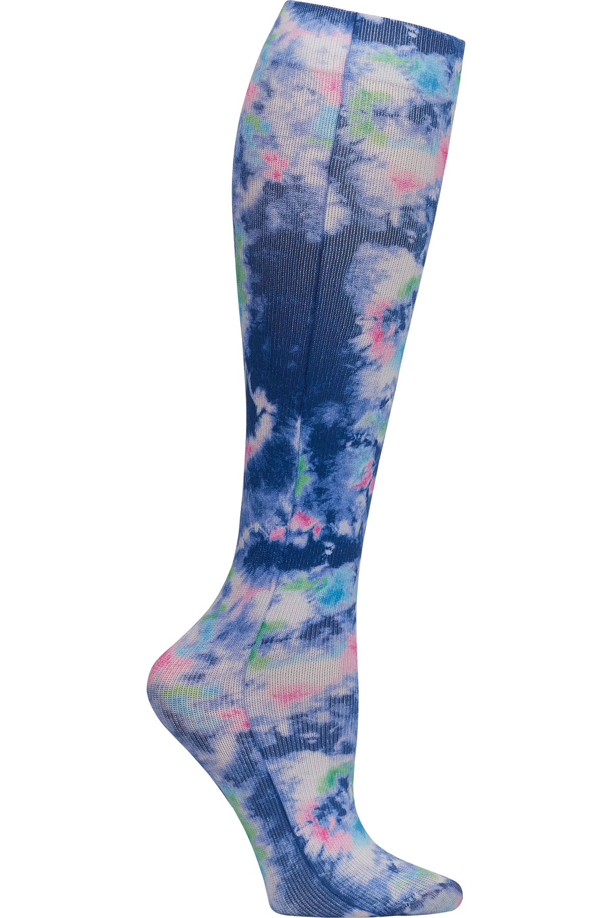Celeste Stein Mild Compression Socks 8-15 mmHG Bright Tie Dye at Parker's Clothing and Shoes.