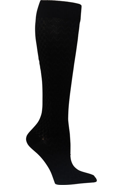 Cherokee Mild Compression Socks True Support 10-15 mmHg in Black at Parker's Clothing & Scrubs.