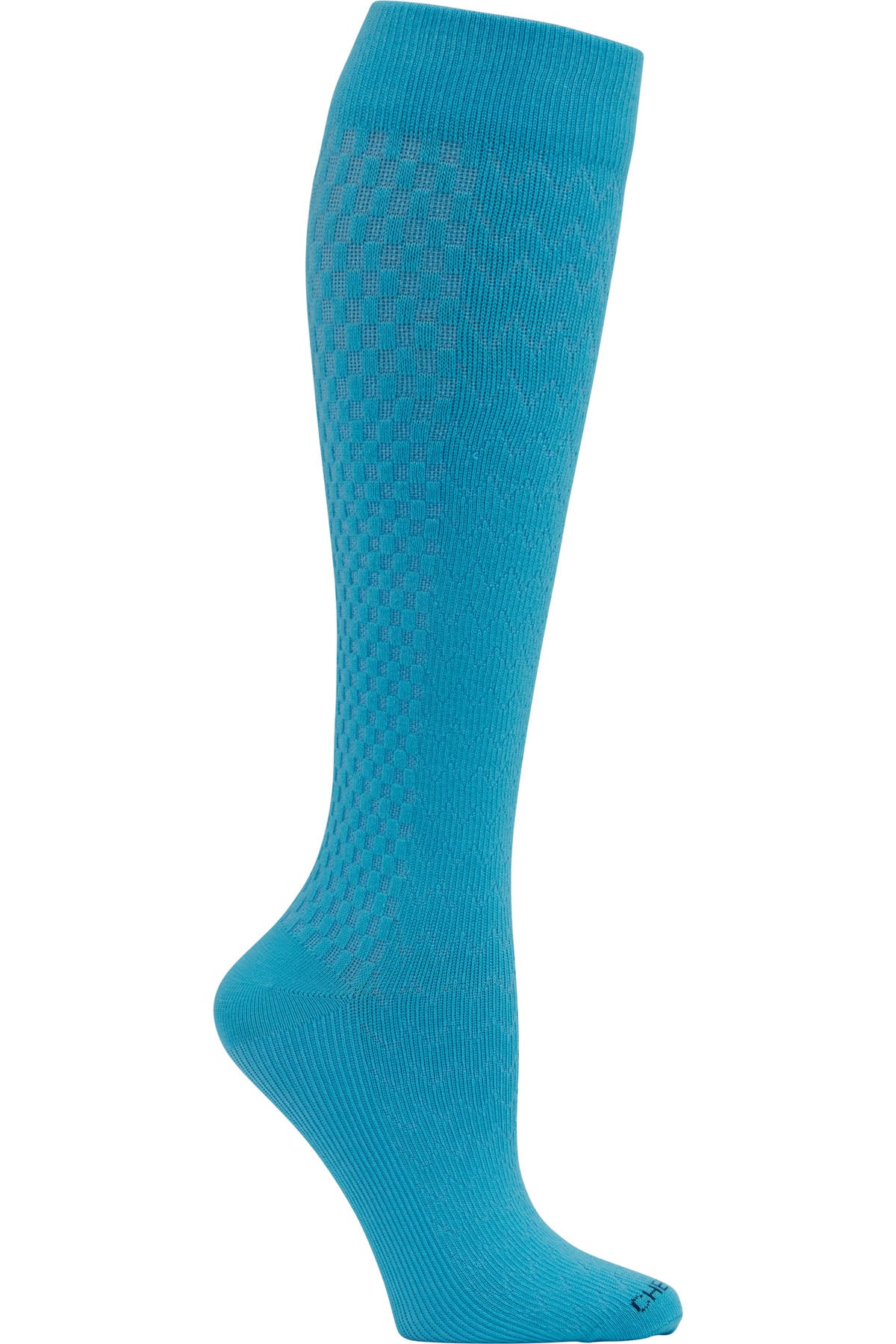 Cherokee Mild Compression Socks True Support 10-15 mmHg in Peacock at Parker's Clothing and Shoes.