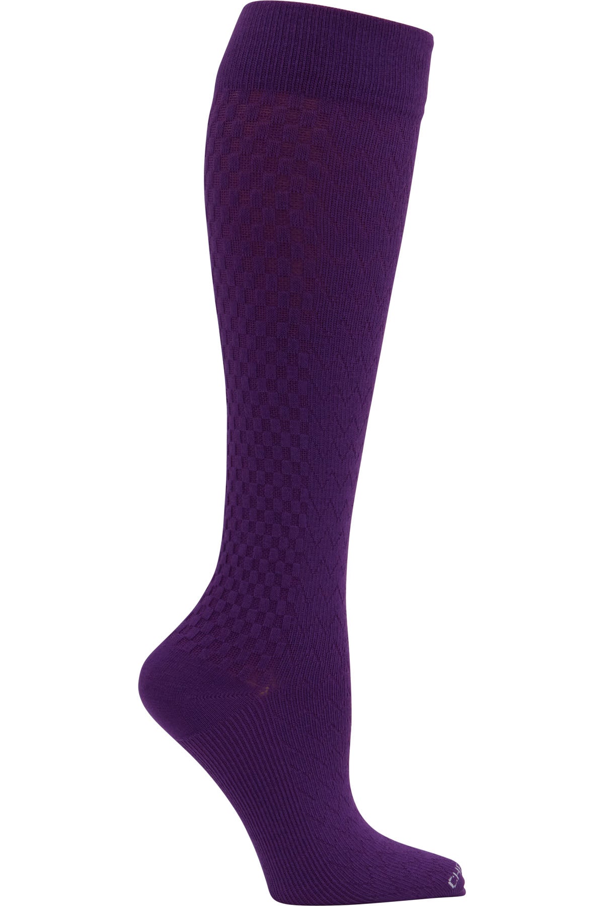 Cherokee Plus Size Mild Compression Wide Calf Socks True Support 10-15 mmHg in Wisteria at Parker's Clothing and Shoes.