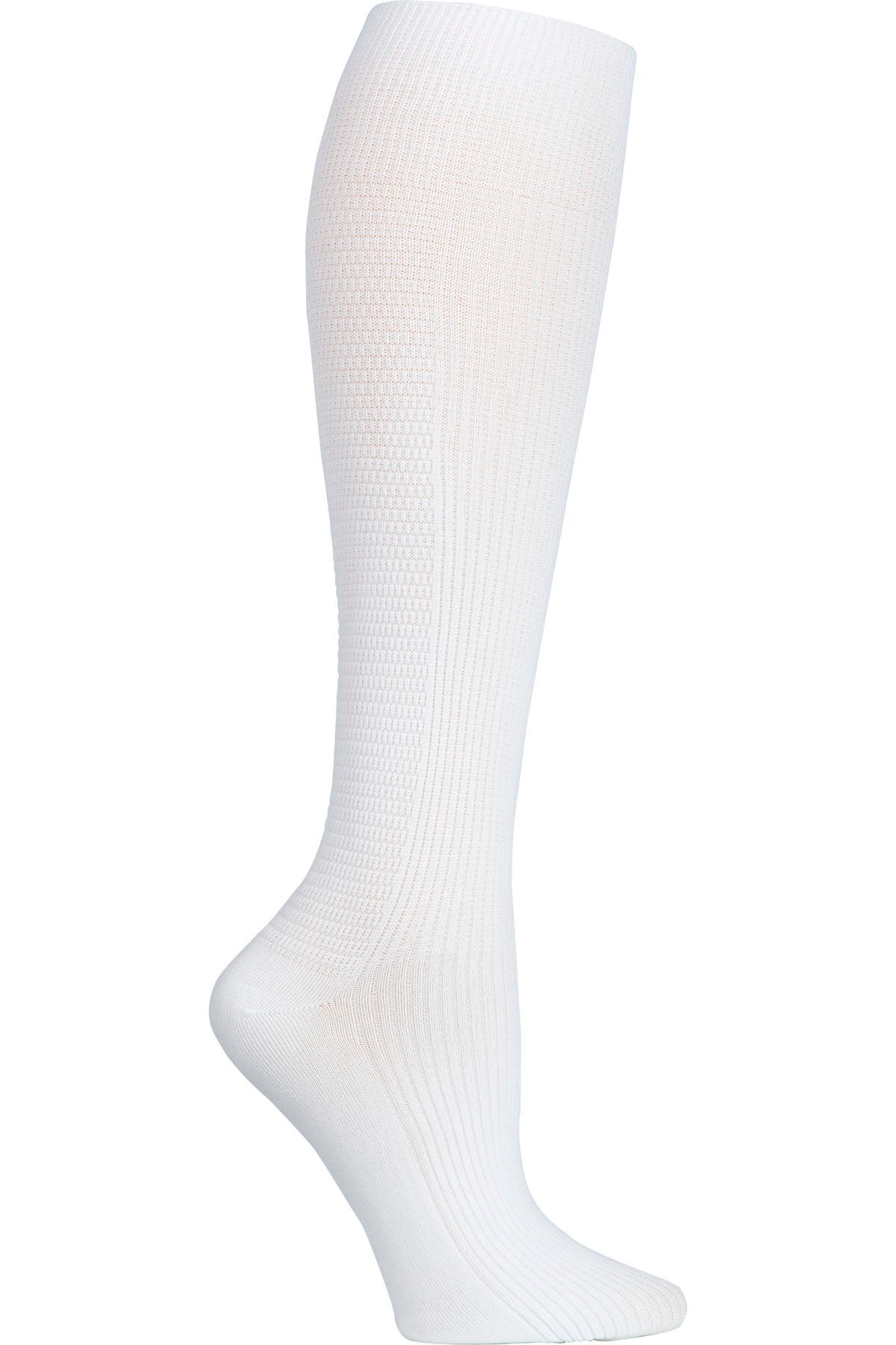 Cherokee Mild Compression Support Socks 8-12 mmHg in White at Parker's Clothing and Shoes.