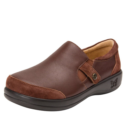 Alegria Paityn slip on shoe in Cocoa