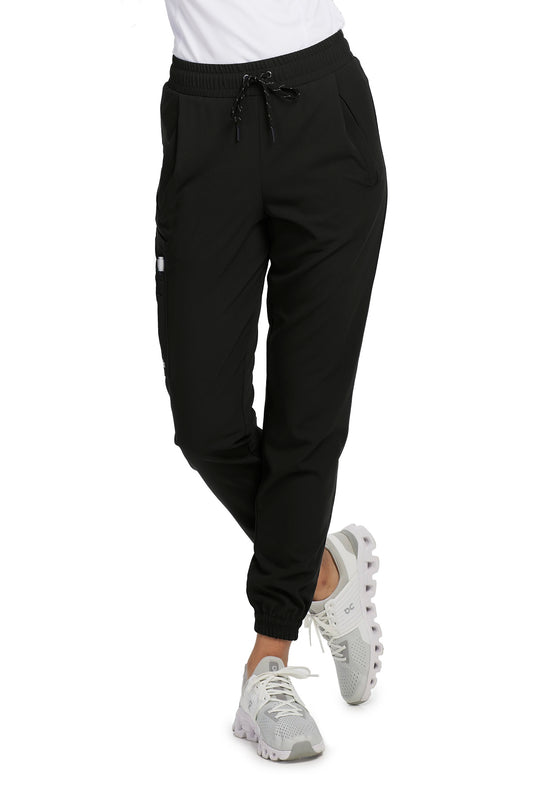 Barco Unify Scrub Pants Mission Jogger Regular Length in Black at Parker's Clothing and Shoes.