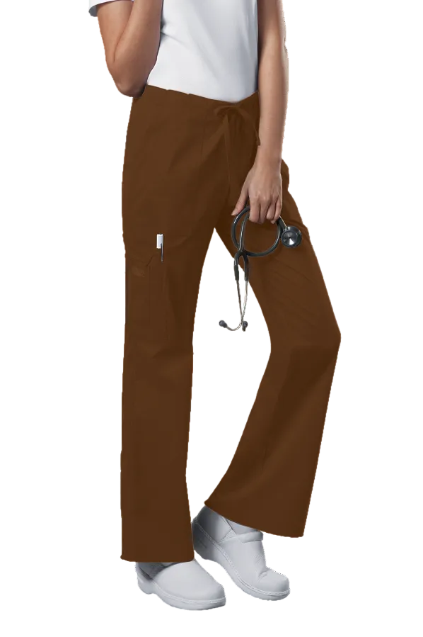 Cherokee Scrub Pants Core Stretch 4044 in Chocolate