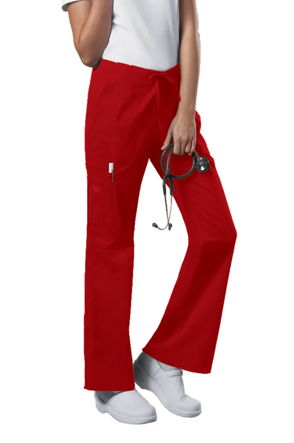Cherokee Scrub Pants Core Stretch 4044 in Red