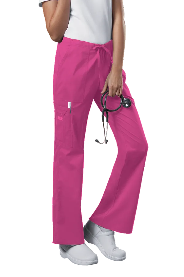 Cherokee Scrub Pants Core Stretch 4044 in Shocking Pink