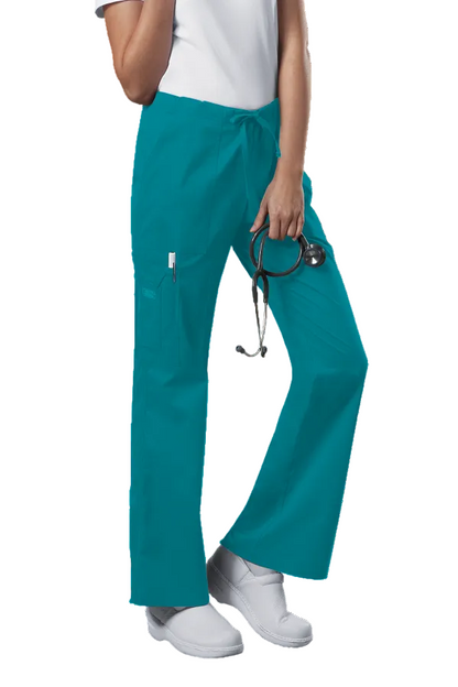 Cherokee Scrub Pants Core Stretch 4044 in Teal Blue