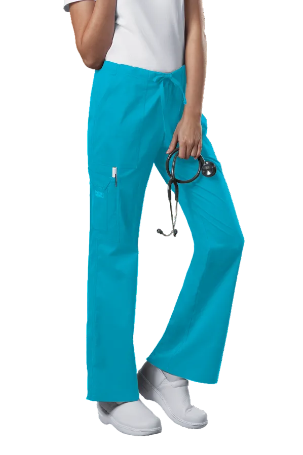 Cherokee Scrub Pants Core Stretch 4044 in Turquoise