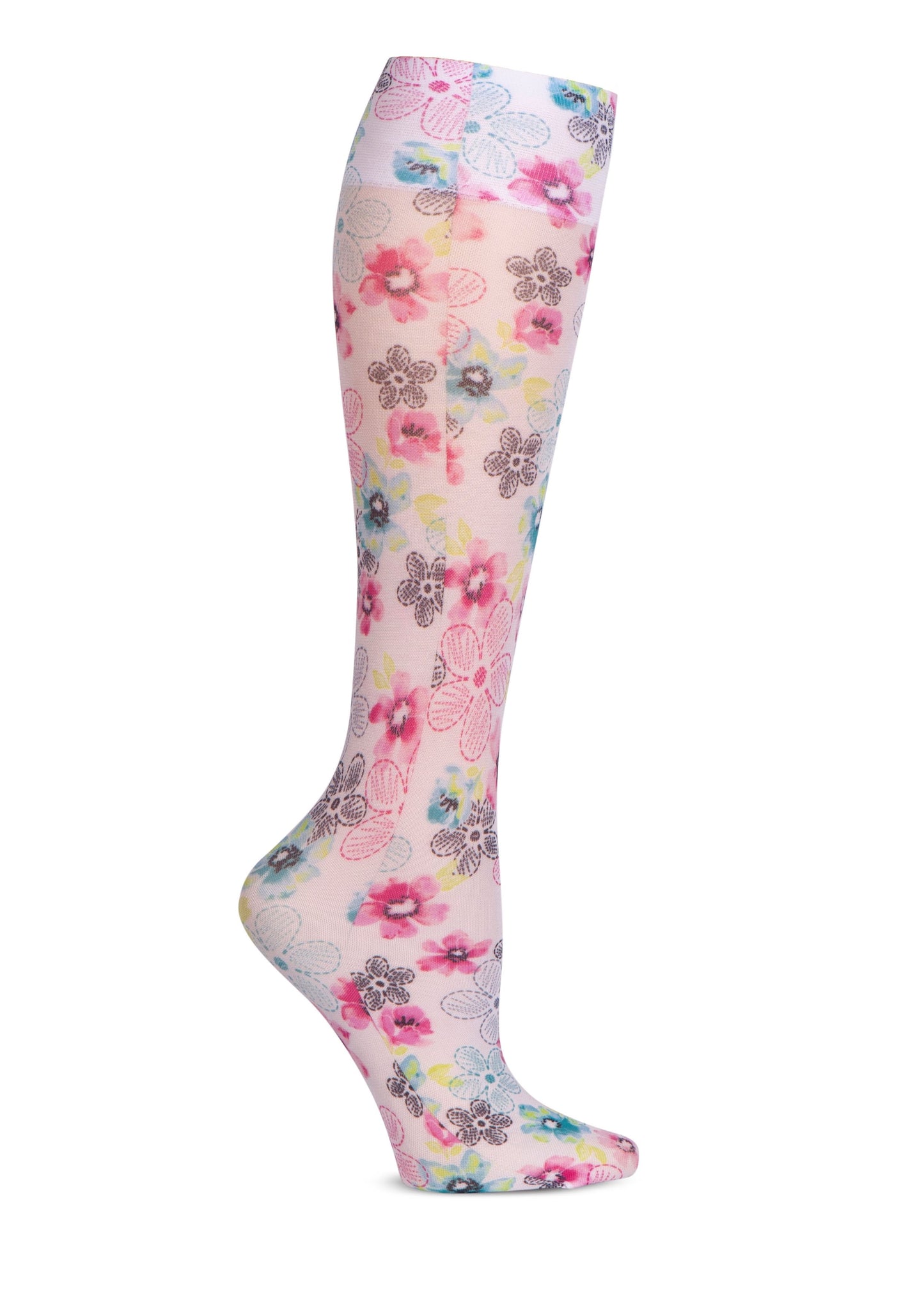 Cherokee Fashion Support Mild Compression Socks 8-15 mmHG In a Stitch