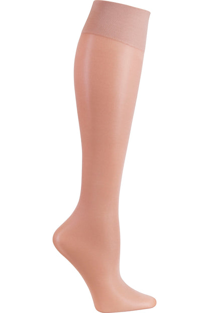 Cherokee Fashion Support Mild Compression Socks 8-15 mmHG Nude